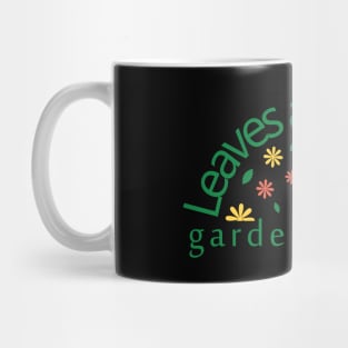 Leaves and Petals Garden Center Mug